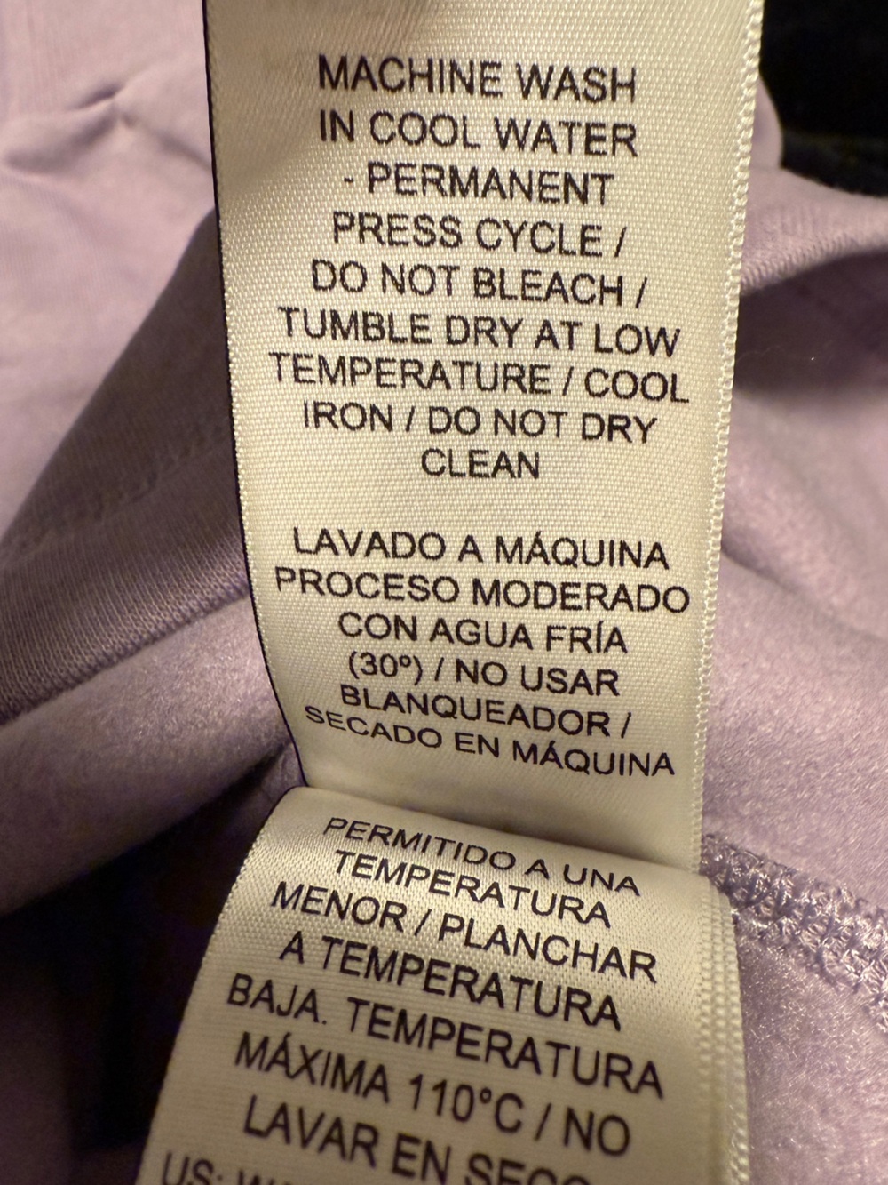 Puma Lilac Purple Crew Neck Pullover Sweatshirt Women’s XL midweight cotton poly - Picture 8 of 10